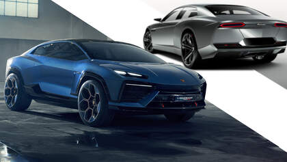 Lamborghini Lanzador GT Collage Limousine