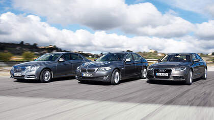 03/2011 BMW 530d, Mercedes E 350CDI, Audi A6 3.0 TDI, aumospo 06/2011, Allrad