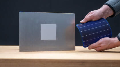 Mercedes Solarlack Solarzelle