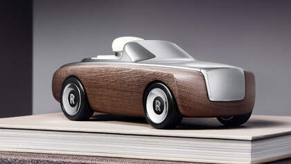 Rolls-Royce Cameo Holz-Modell Miniatur