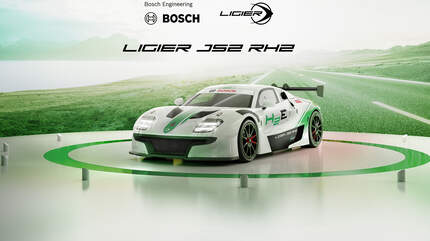 Ligier JS2 RH2: Bosch-Rennwagen mit Wasserstoff | AUTO MOTOR UND SPORT