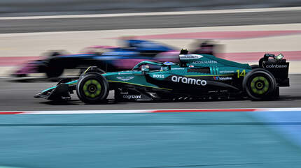 Fernando Alonso - Aston Martin - Formel -1 -Test - Bahrain - 28. February 2025