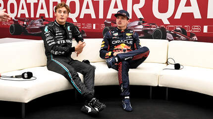 george Russell - Max verstappen - Qatar GP⁤ 2024