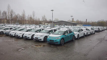 VW ID.3 Produktion Halde