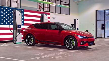 Kia EV6 şarj istasyonu Electrify America