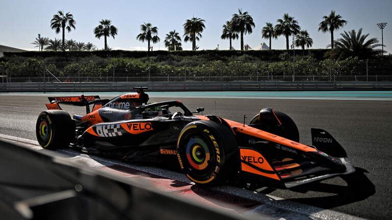 Lando Norris - McLaren - Test - Abu Dhabi 2024 - Formel 1