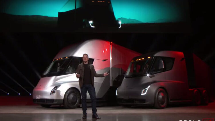 Tesla Sattelschlepper Kommt 2020 Zunächst Als Kleinserie
