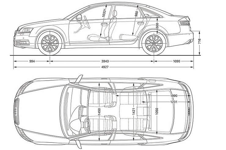 Audi a6 2003 technische daten