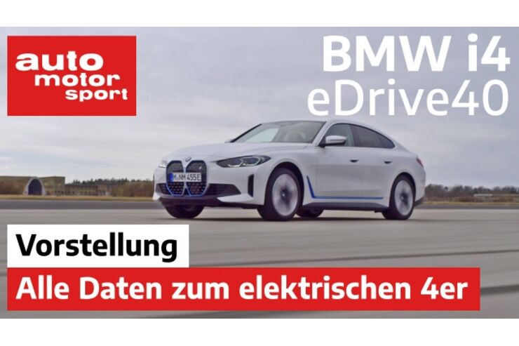 BMW i4 Wendekreis  Datenblatt für alle Baureihen & Modelle