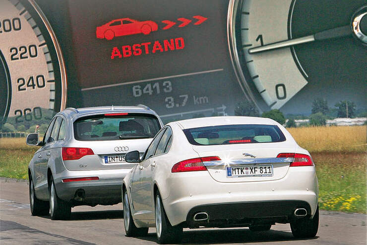 Abstandsregeltempomaten: Mit List und Lücke - auto motor und sport