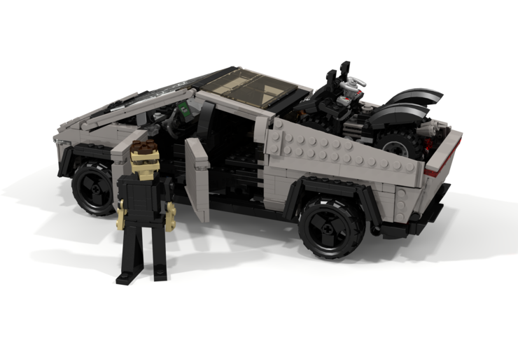 mor Eddike Indskrive Tesla Cybertruck aus Legosteinen jetzt bestellbar (2019) | AUTO MOTOR UND  SPORT