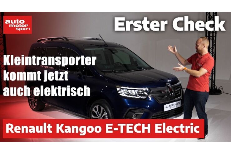 E-Tech nicht gerade günstig: Renault Kangoo fährt jetzt auch als PKW  elektrisch 