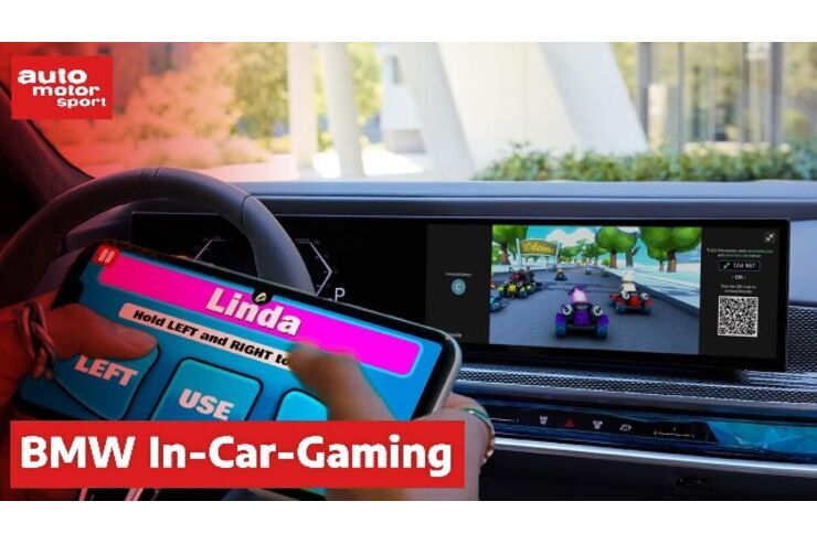 In-Car-Gaming: BMW integriert Spieleplattform ins Infotainment