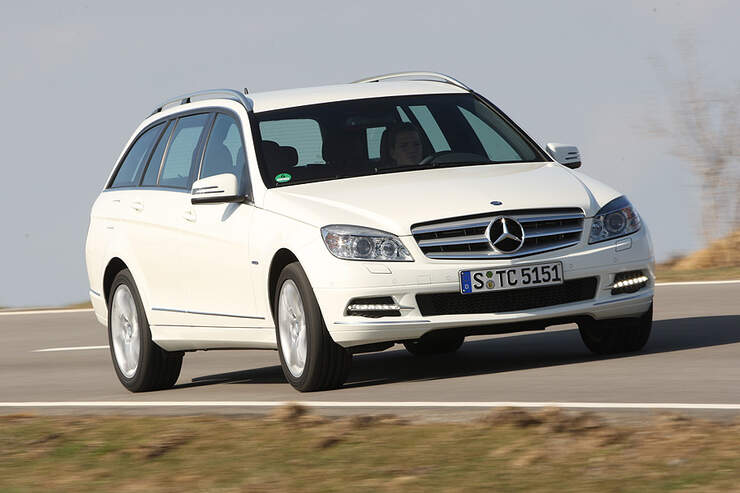 Mercedes C180 Cgi T Modell Im Test Neuer Basiskombi Mit Turbomotor Technische Daten Auto Motor Und Sport