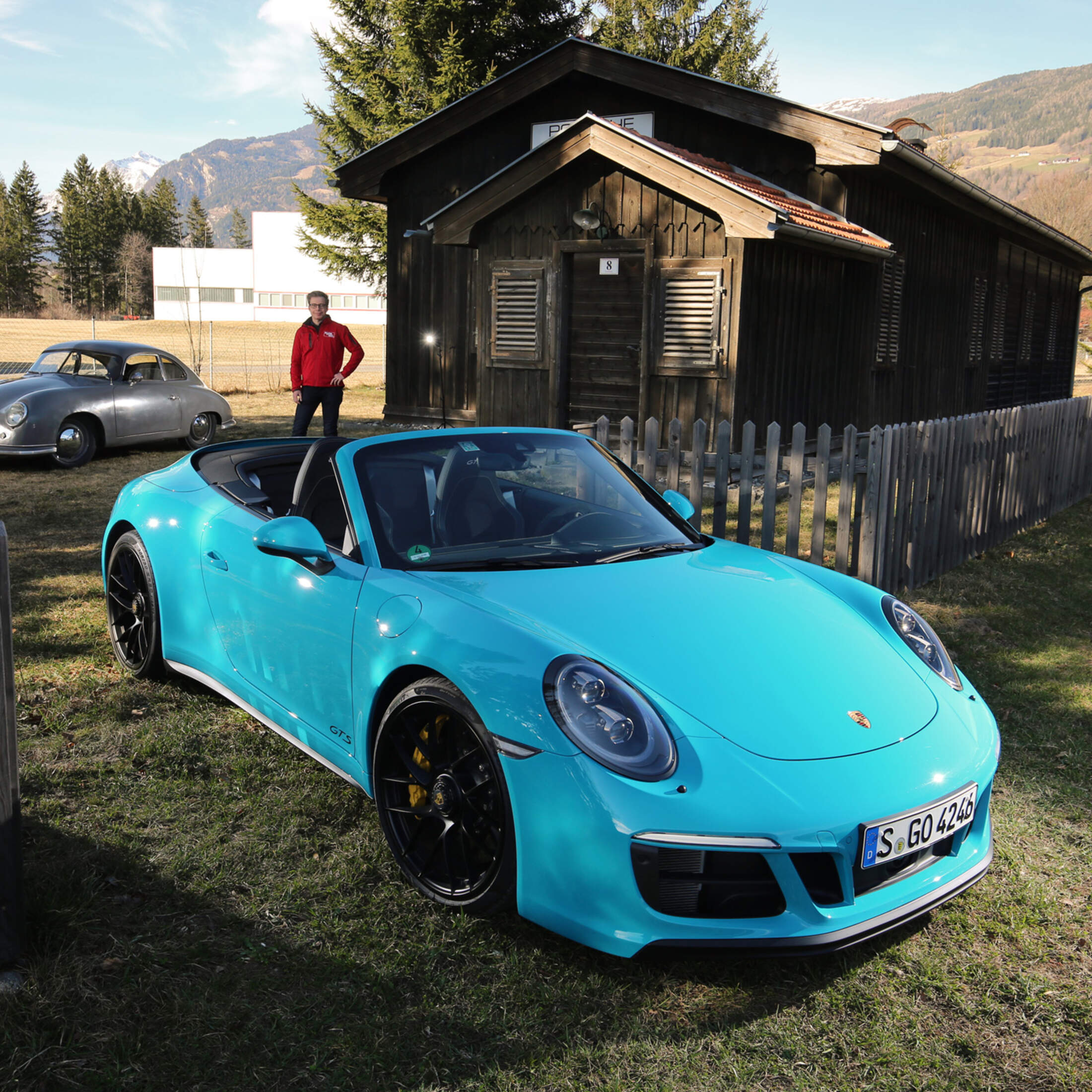 Porsche 20 Carrea GTS Cabrio auf dem Weg nach Gmünd   AUTO MOTOR ...