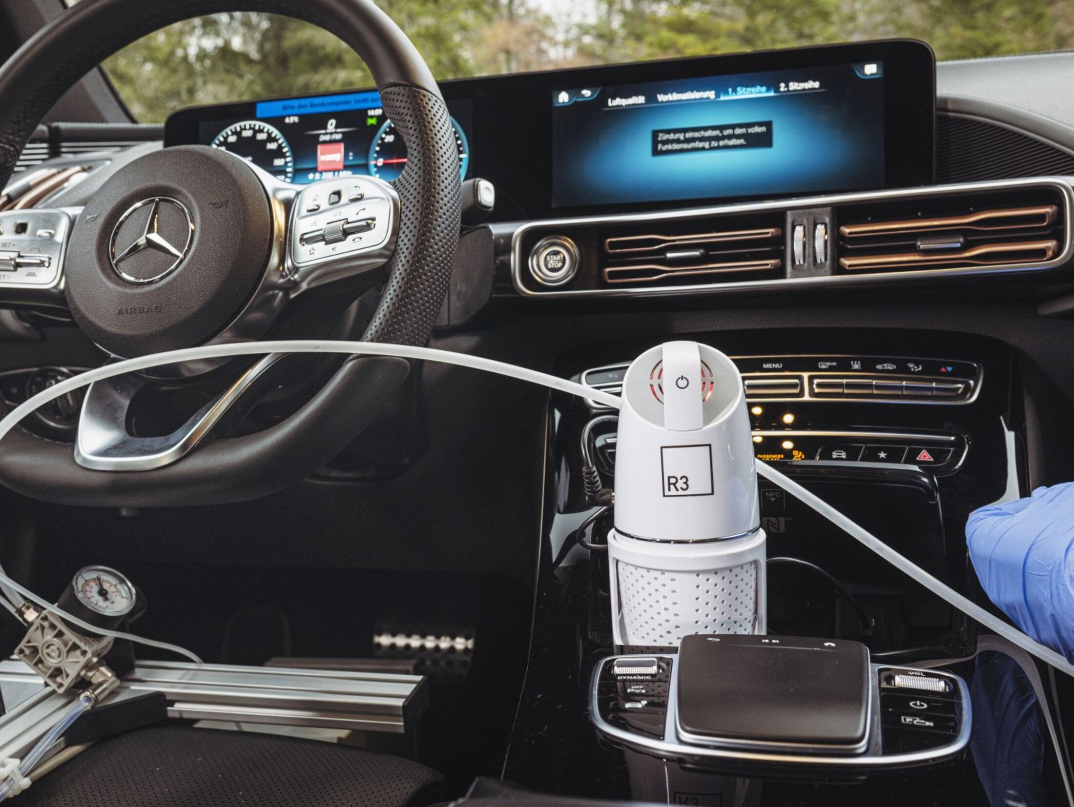 Das bringen mobile Corona-Filtesystem im Auto