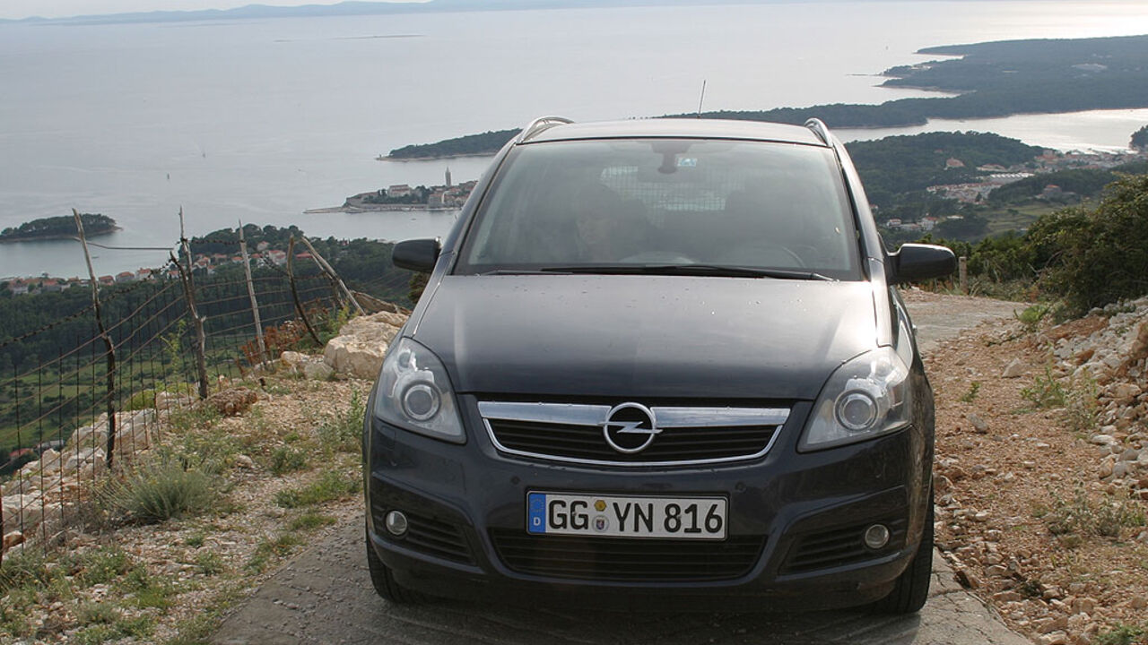 Gebrauchtwagen Opel Zafira im Mängelreport: überdurchschnittlich gut