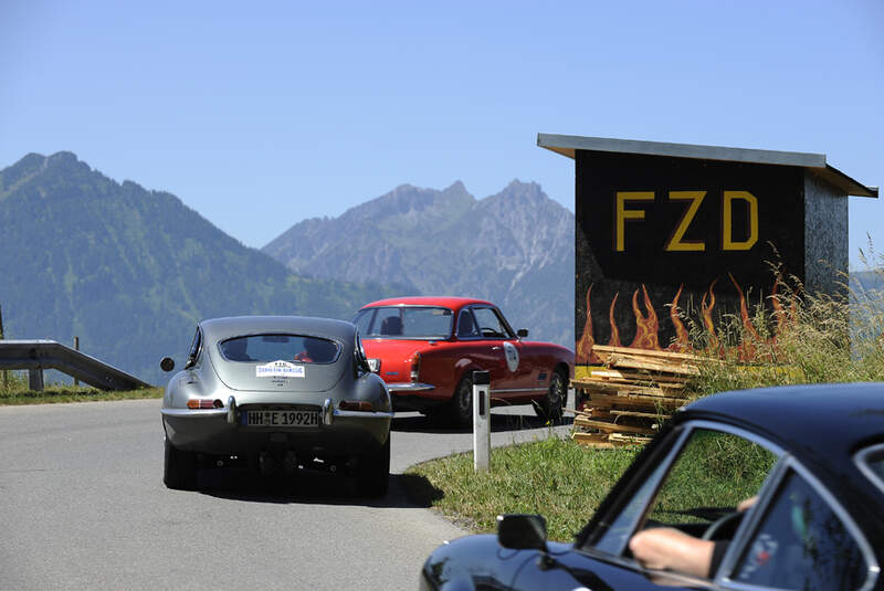 jaguar E-Type -  Silvretta Classic 2010