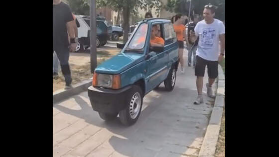 schmalster Fiat Panda der Welt