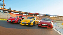 spa0215, Heftvorschau, Porsche 911 GTS Vergleichstest