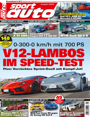 sport auto 03/2014 Heftvorschau Heftcover