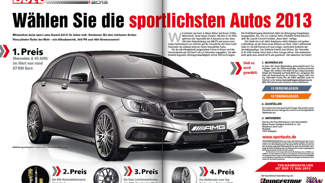 sport auto 04/2013 - Heftinhalt