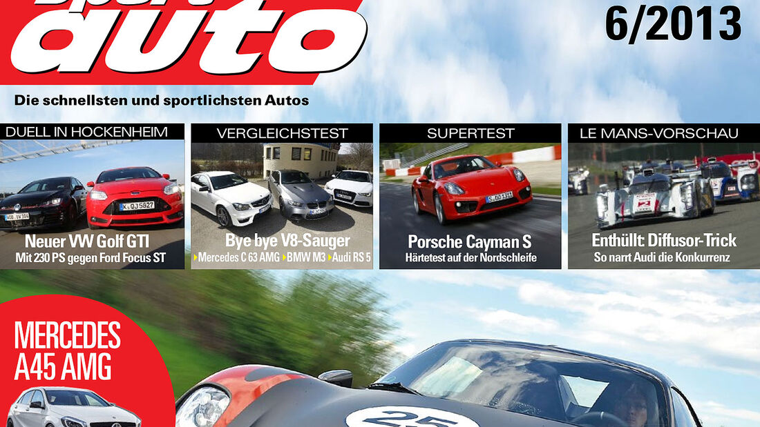 sport auto 06/2013 - Heftinhalt