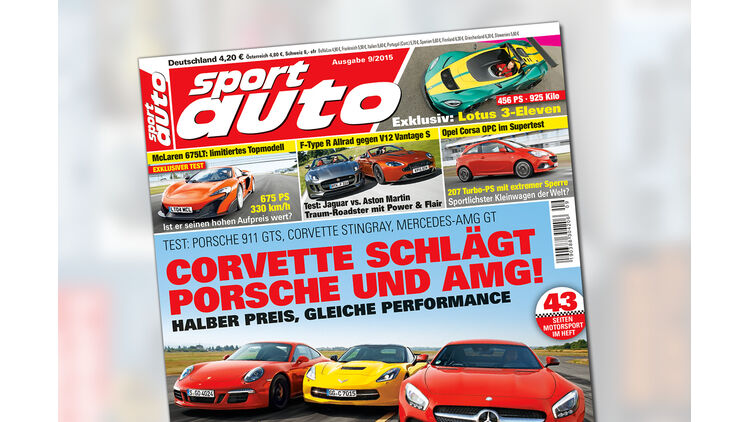 Neues Sport Auto 09 15 Corvette Schlagt Porsche Und Amg Auto Motor Und Sport