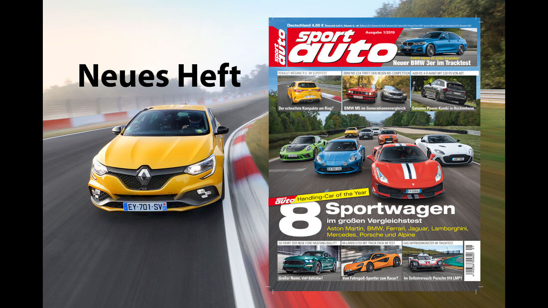 sport auto 1/2019 - Heftvorschau
