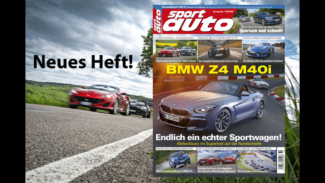 sport auto 10/2018 - Cover - Heftvorschau