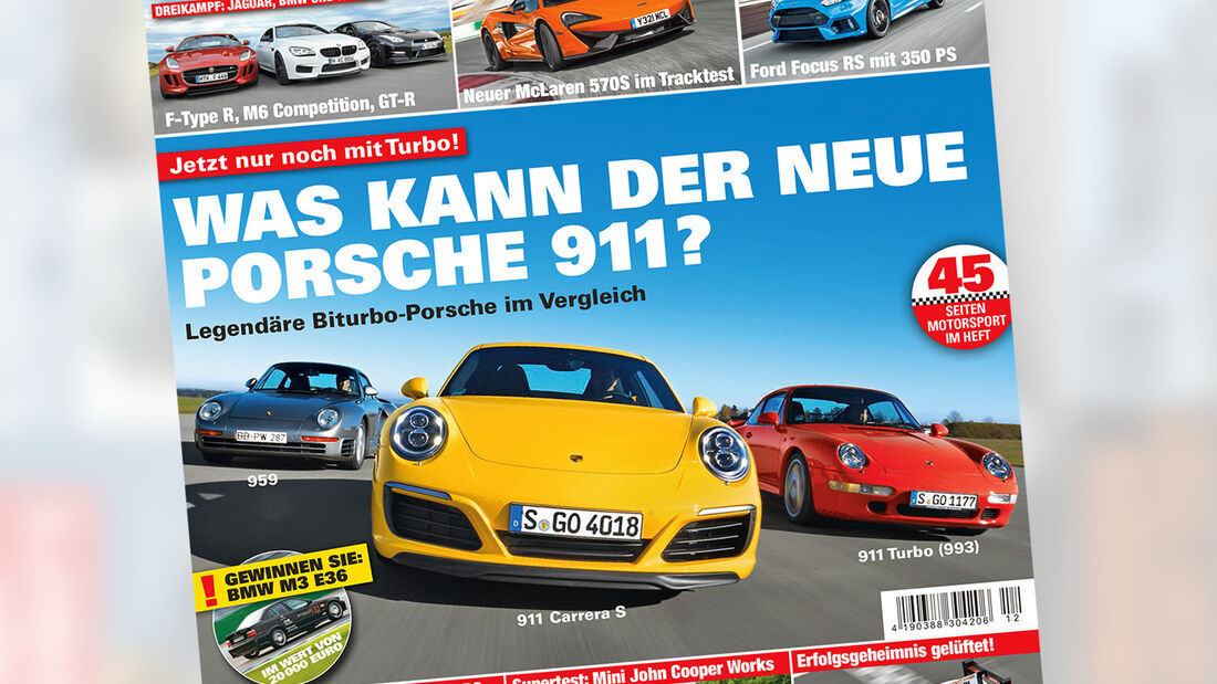 sport auto 12/2015 - Cover - Heft