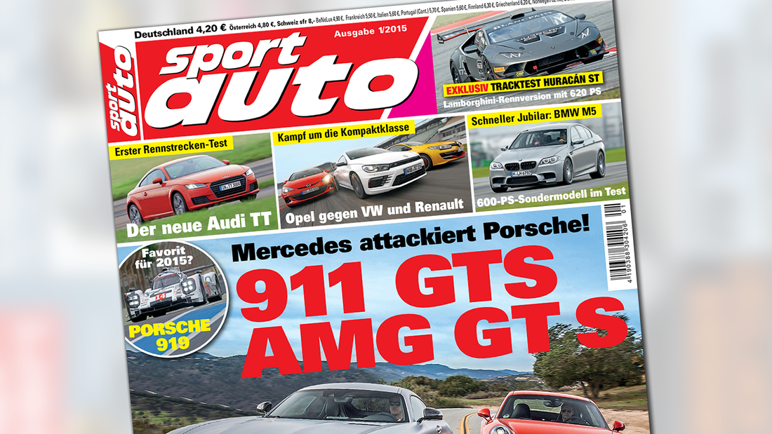 sport auto, Heft 01/2015