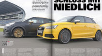 sport auto, Vergleichstest, Audi S1, Citroen DS3