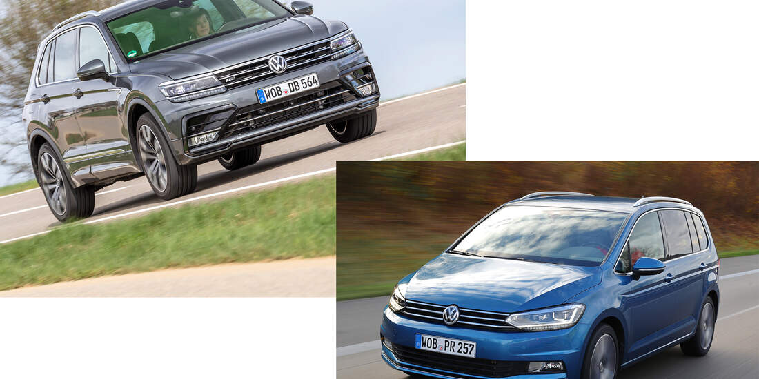 vw rückruf tiguan touran